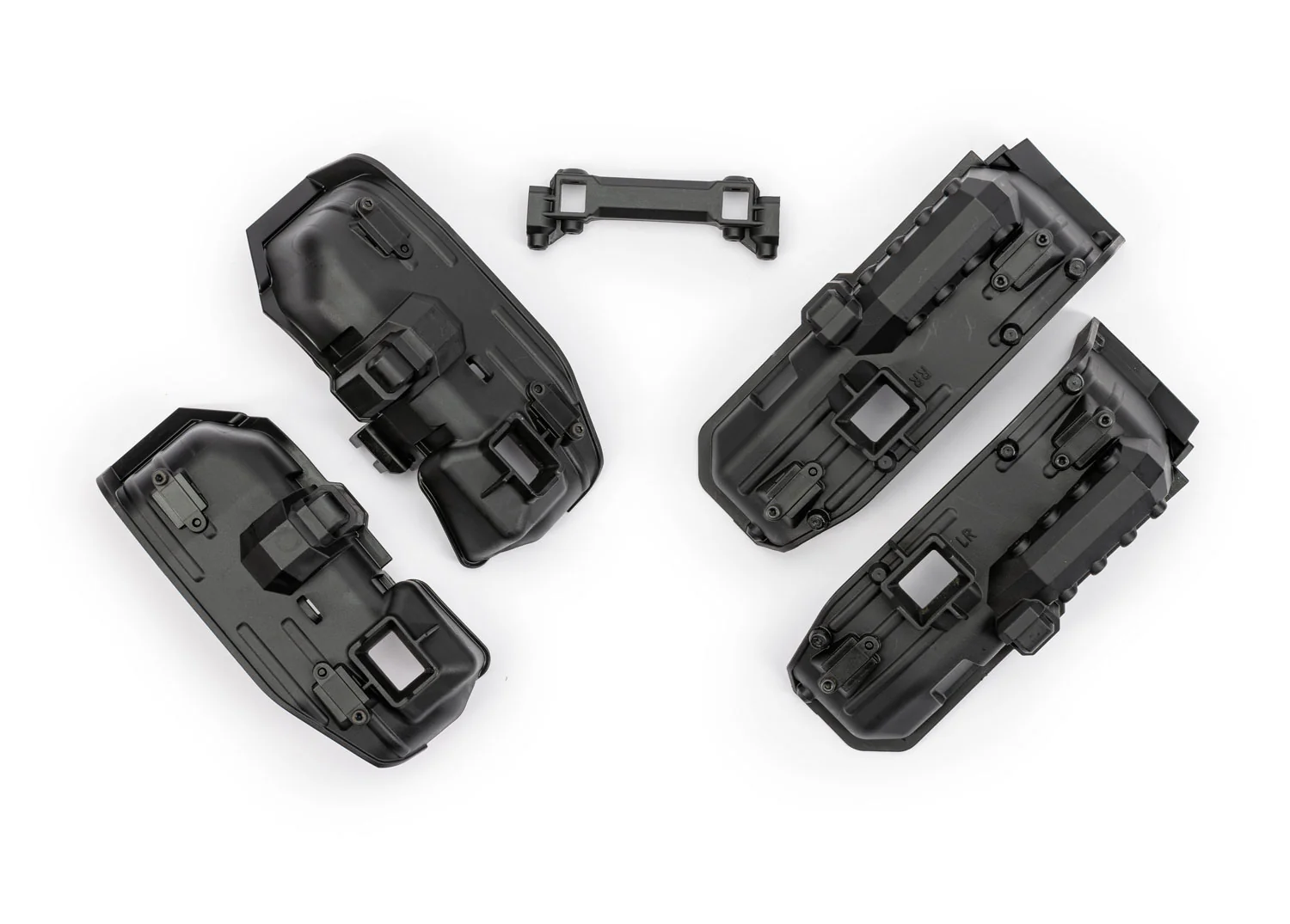 Traxxas Set de Garde Boue Avant et Arrière clipless (x4) TRX4 8080R