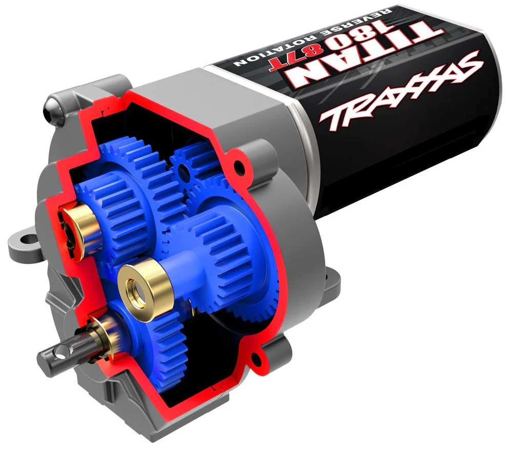 Traxxas Transmission Complète Grande Vitesse avec Moteur TRX-4M 9791X