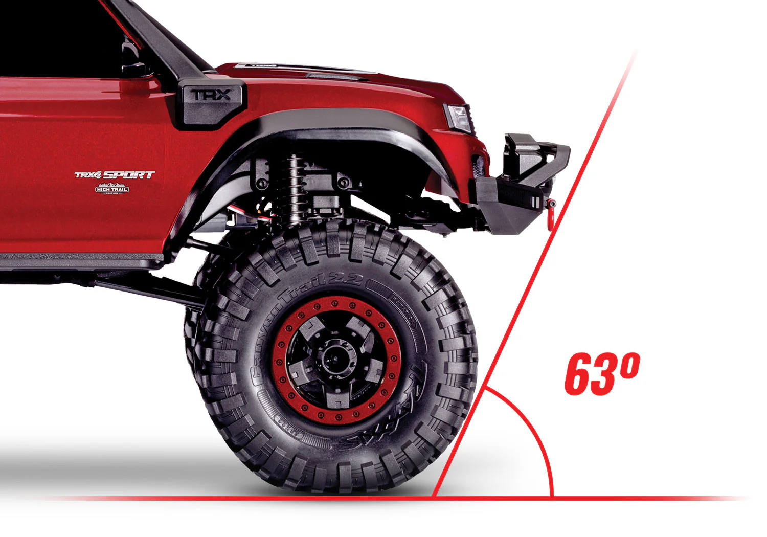 Traxxas TRX-4 High Trail Edition Sport RTR 82044-4 - Image 15