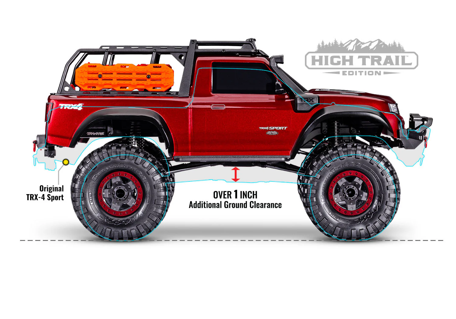 Traxxas TRX-4 High Trail Edition Sport RTR 82044-4 - Image 19