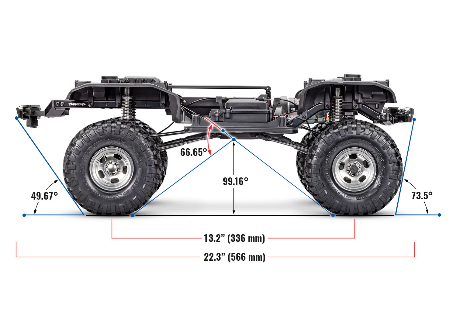 Traxxas TRX-4 High Trail Ford Ranger XLT F-150 1979 RTR 92046-4 - Image 12