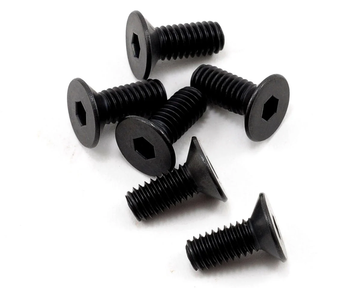 Traxxas Vis BTR 4x10mm Tete Fraisée (x6) 2535
