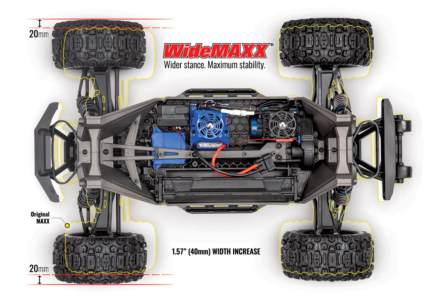 Traxxas WideMAXX VXL 4S TSM RTR 89086-4 - Image 8