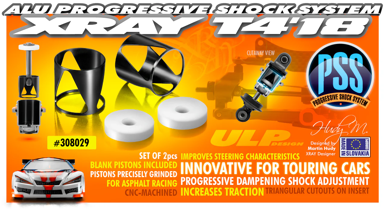 XRay Système Amortisseurs Progressifs ULP (x2) 308029 - Image 3