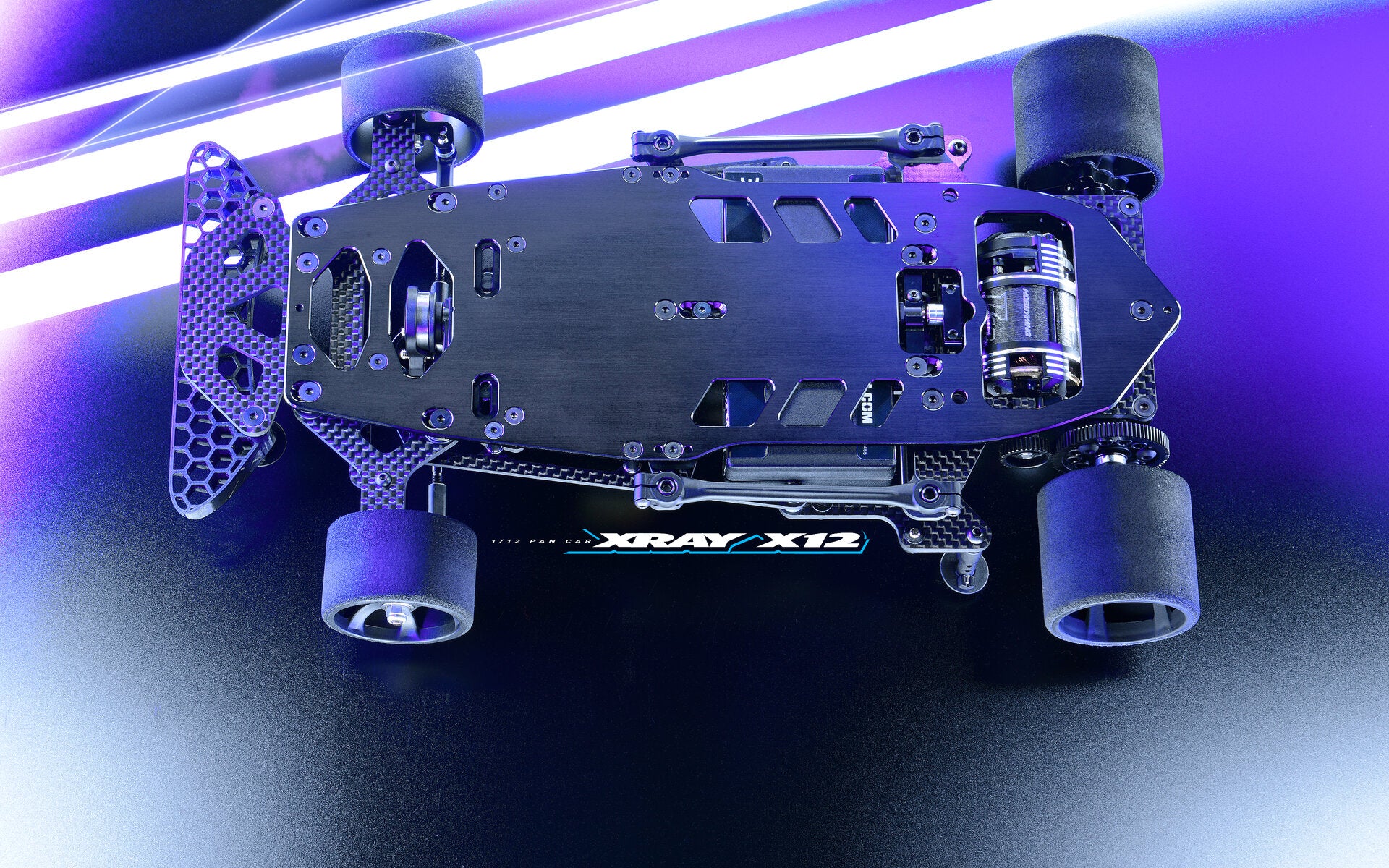 XRay X12 EU 2026 Pan Car 1/12 KIT 370022 - Image 4