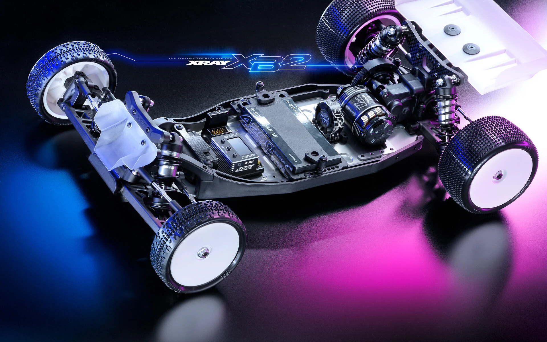 Xray XB2 2026 Buggy "Dirt Edition" KIT 320021 - Image 3