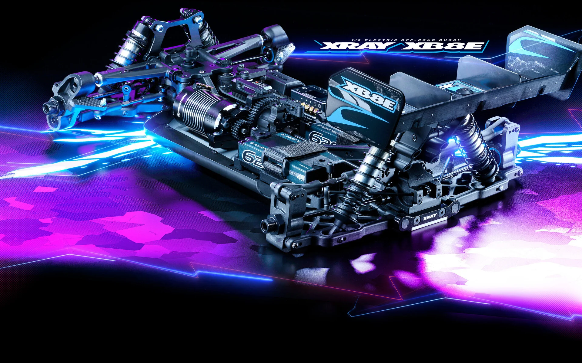 Xray XB8E 2026 Buggy Electrique KIT 350163 - Image 4