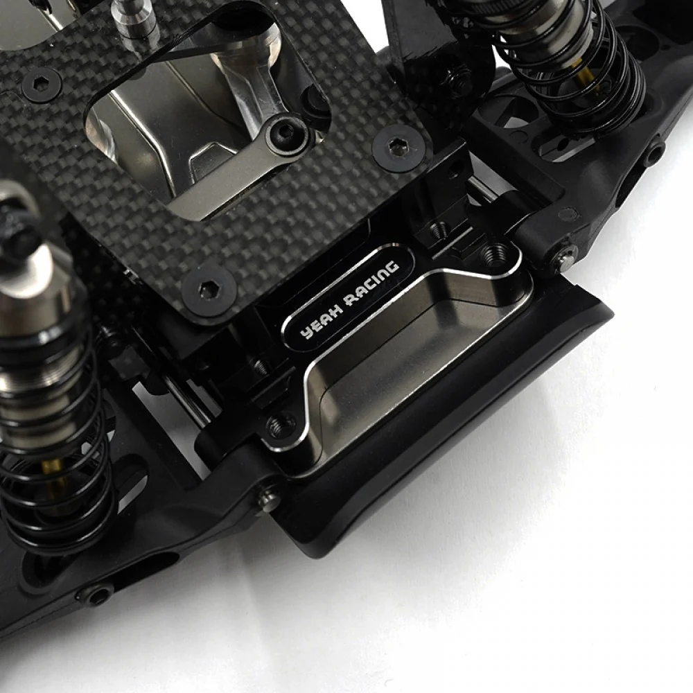 Yeah Racing Bulkhead Avant Alu Noir Ultima KYUT-003BK - Image 2
