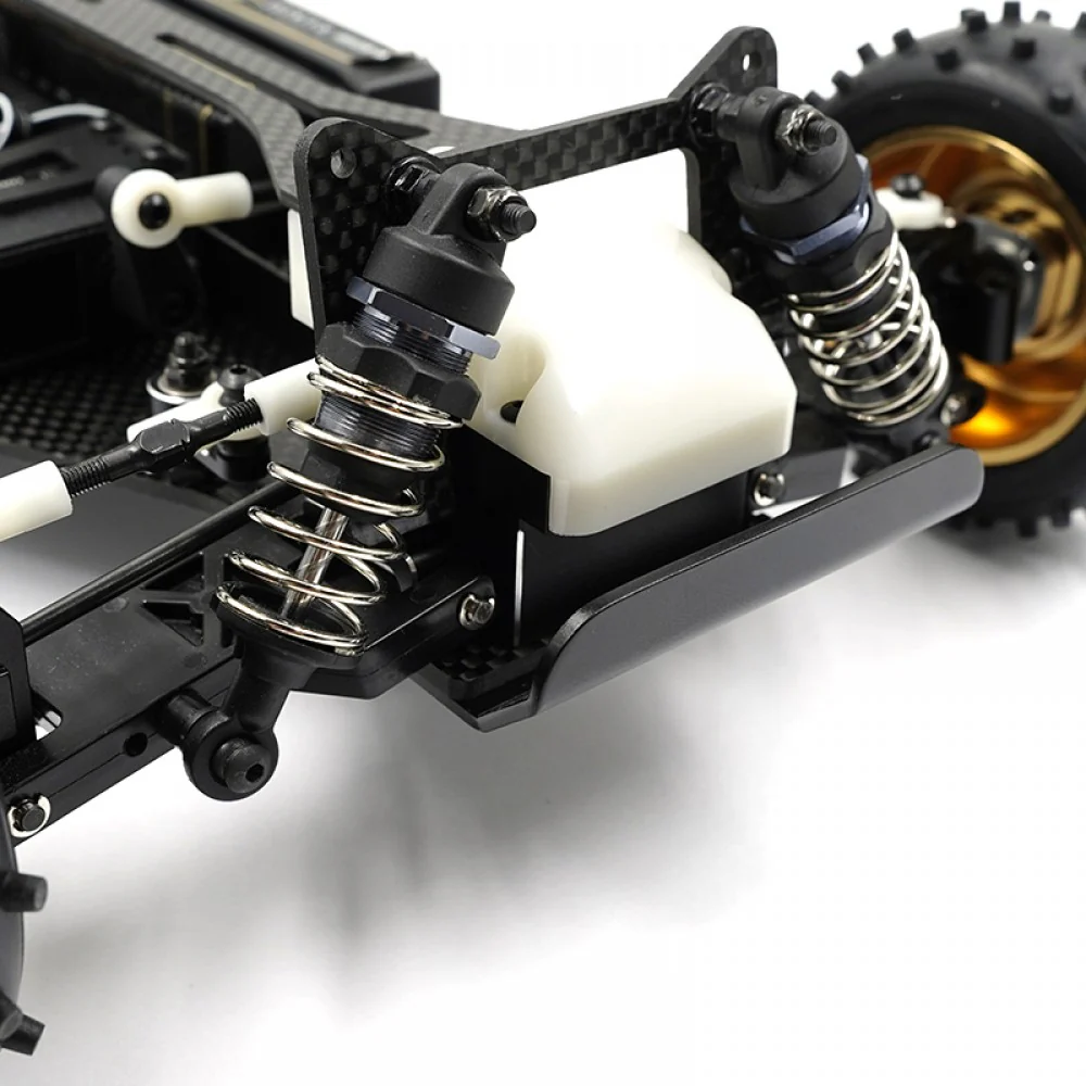 Yeah Racing Bulkheads Alu CNC Noir (2Pcs) Yokomo 870C YZ-W91 YKDF-011BK - Image 4