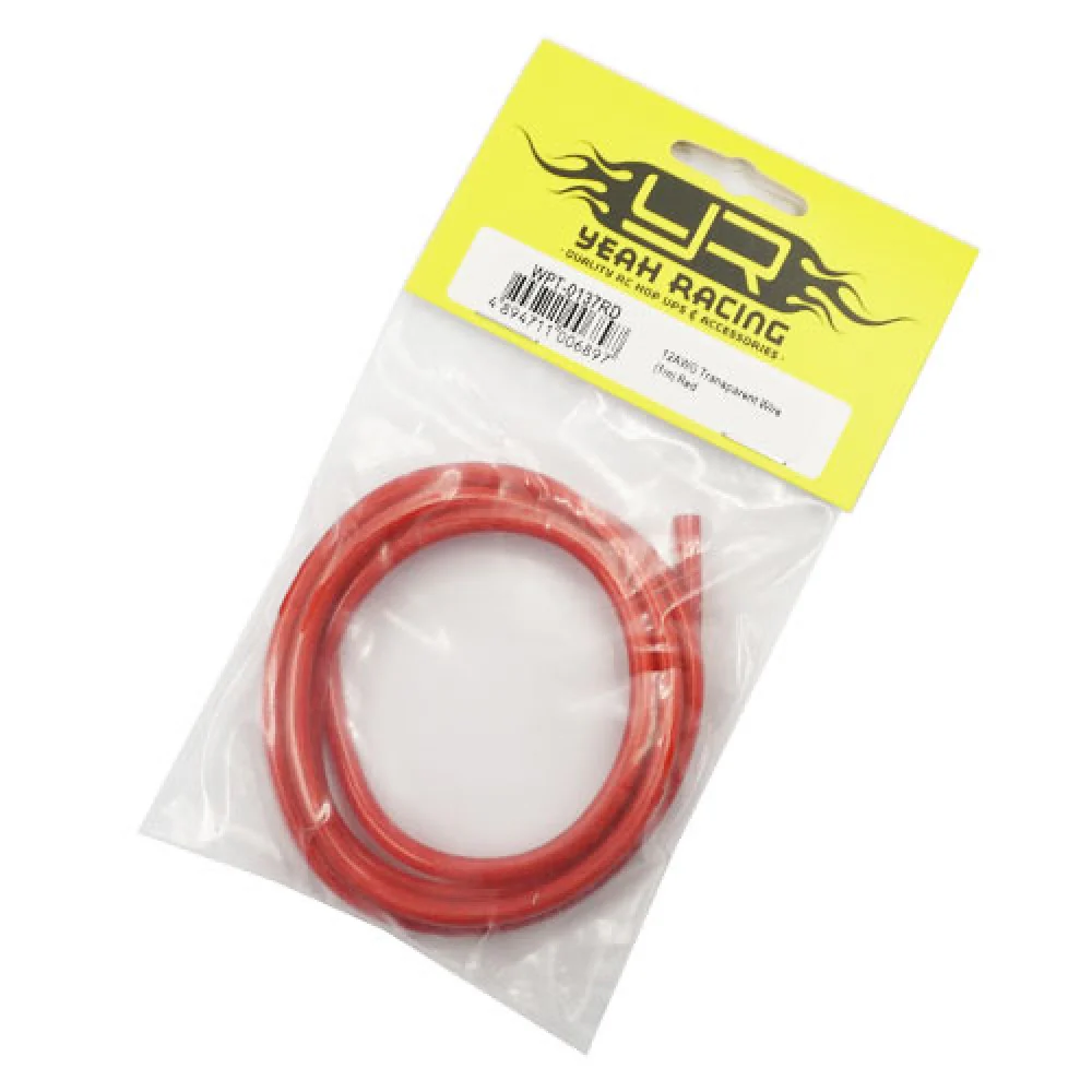Yeah Racing Câble 12AWG Translucide Rouge 1m WPT-0137RD - Image 2