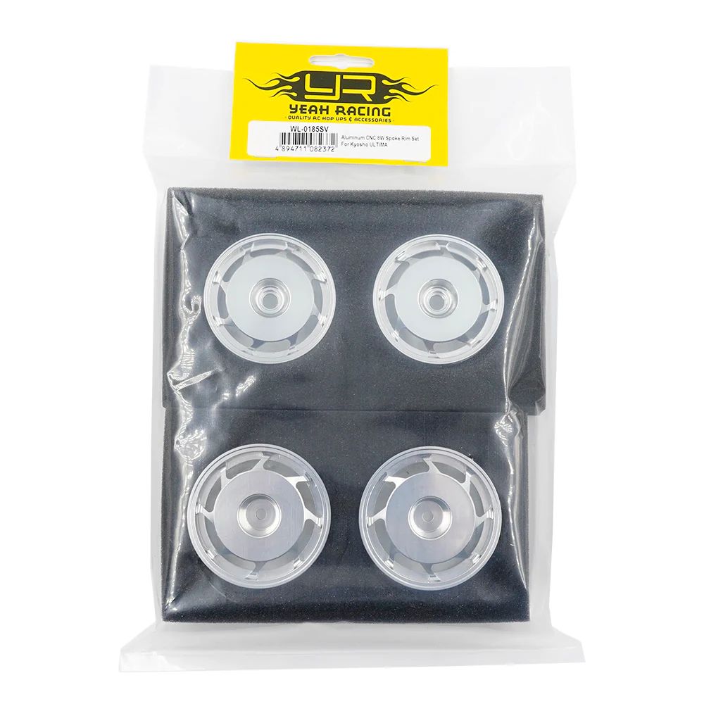 Yeah Racing Jantes Alu Grises Ultima (x4) WL-0185SV - Image 3