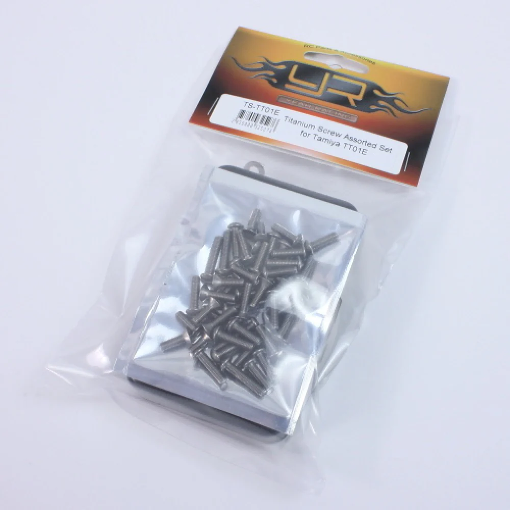 Yeah Racing Kit Visserie Titane Tamiya TT-01E TS-TT01E - Image 2