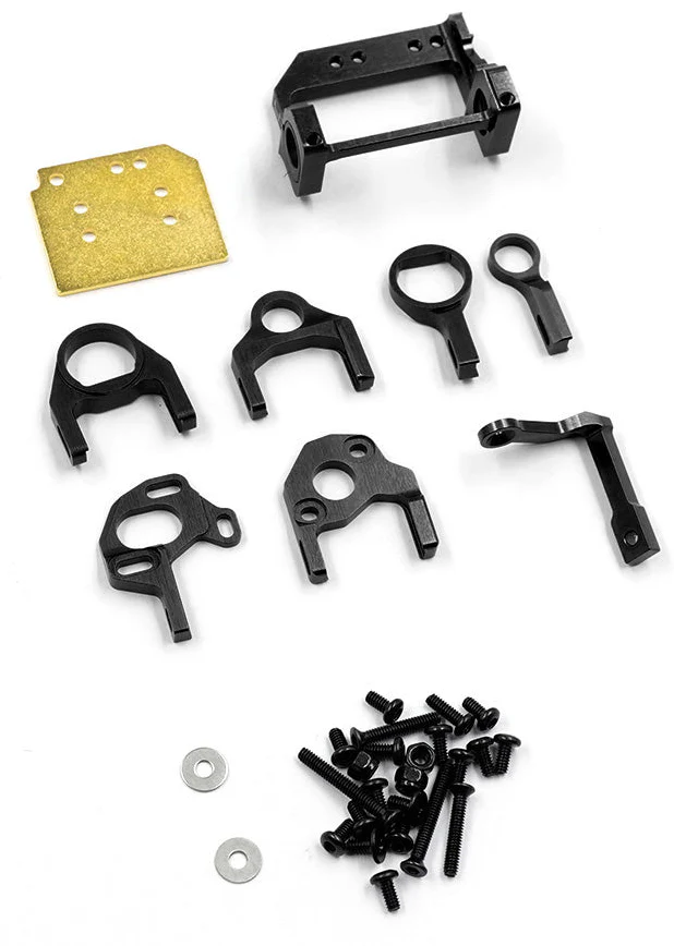 Yeah Racing Pod Alu Noir 90 - 94mm Kyosho Mini-Z MR04 KYMR-001BK