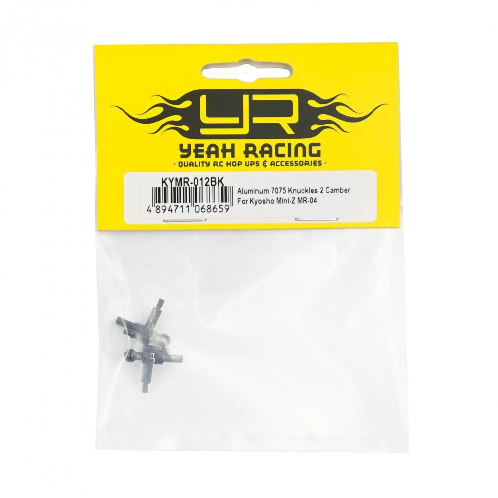 Yeah Racing Porte-fusée Alu 2° (x2) Kyosho Mini-Z MR04 KYMR-012BK - Image 3