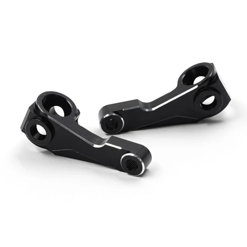Yeah Racing Porte fusées avant alu noir (x2) Ultima KYUT-001BK