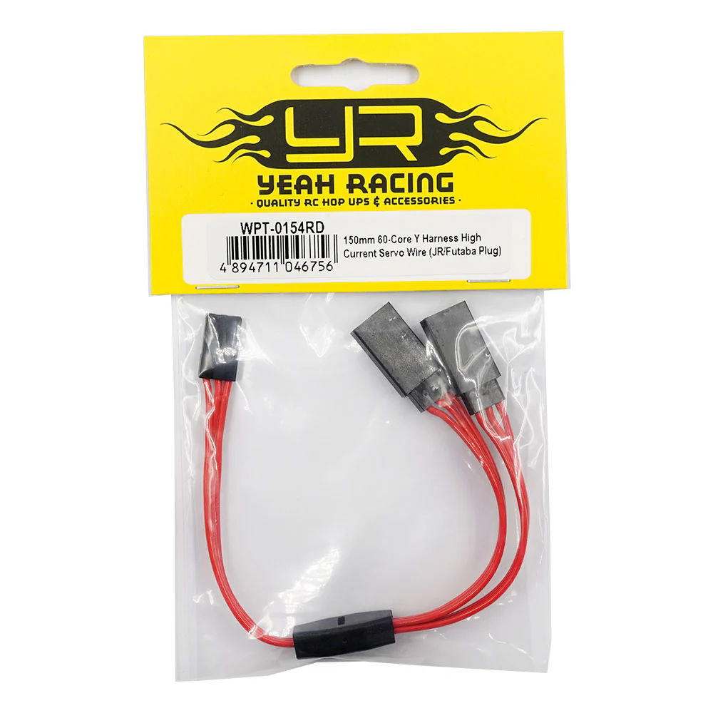 Yeah Racing Rallonge Y 150mm Rouge WPT-0154RD - Image 3