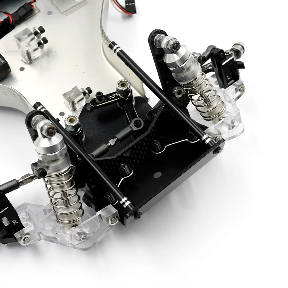 Yeah Racing Renfort châssis Avant alu (x2) RC10 TARC-009BK - Image 3