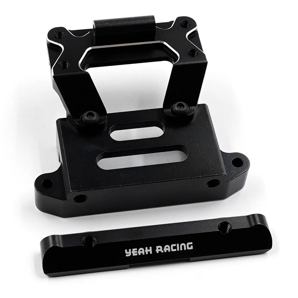 Yeah Racing Support Amortisseurs et triangles arrière Alu Noir Ultima KYUT-008BK