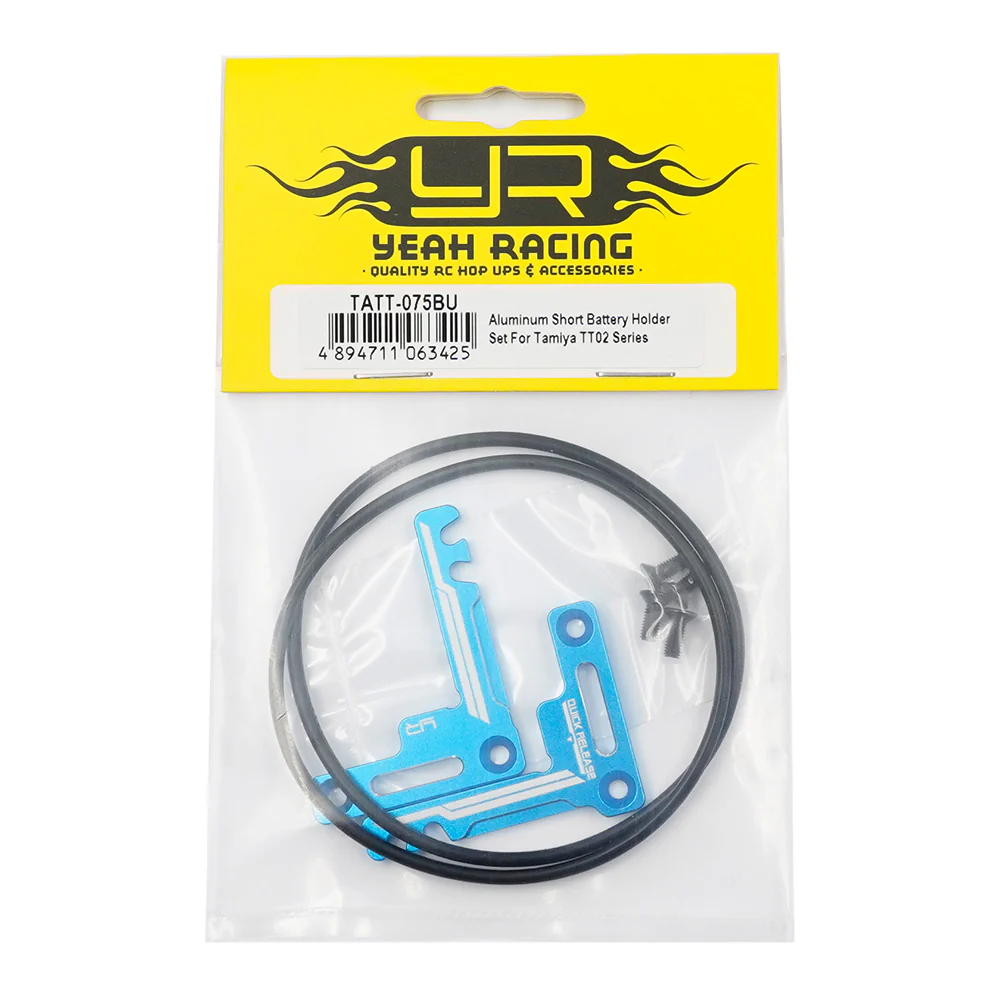 Yeah Racing Support Batterie "Shorty" Tamiya TT-02 TATT-075BU - Image 3
