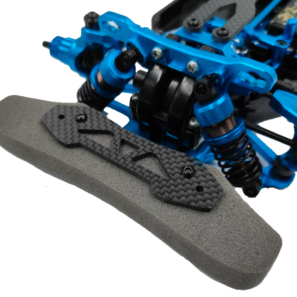 Yeah Racing Support Pare chocs Carbone TT-02 TATT-077BK - Image 2
