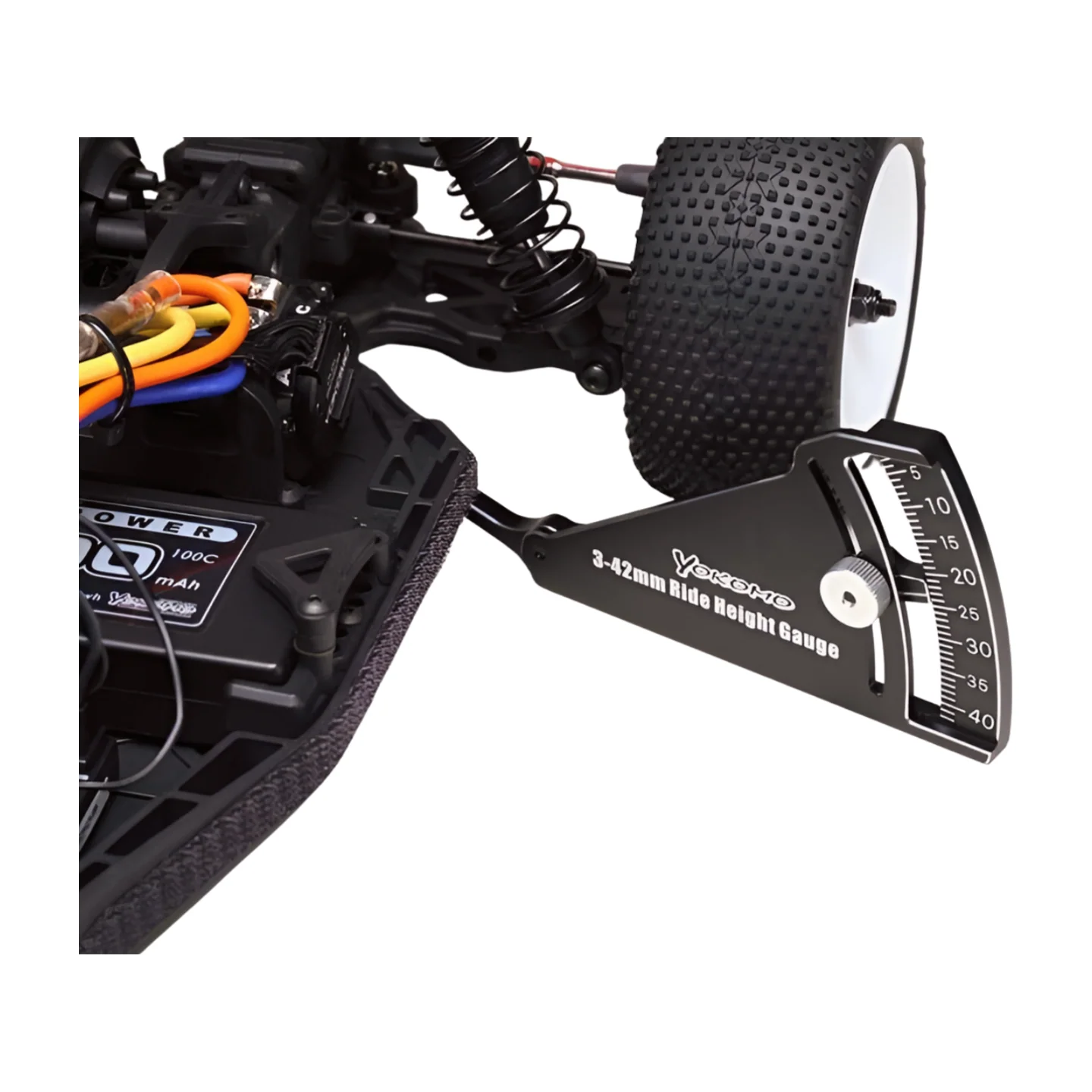 Yokomo Jauge de hauteur aluminium 3/42mm Off Road YT-HGOC - Image 2