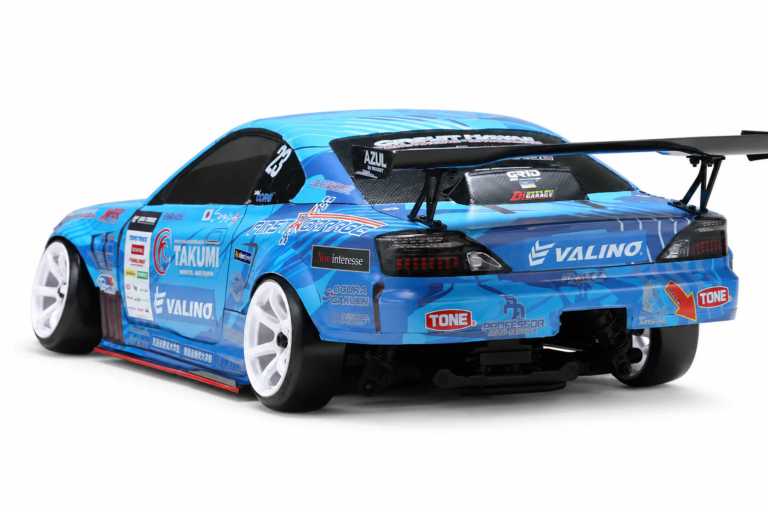 Yokomo Rookie Drift RD 2.0 RWD KIT + Carrosserie Peinte Mercury SAYAKA S15 Special DP-MS15BL - Image 3