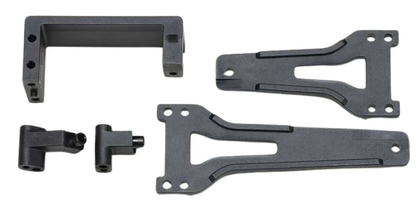 Yokomo Set Platines supérieur + Support de servo RS2.0 RS-003R2