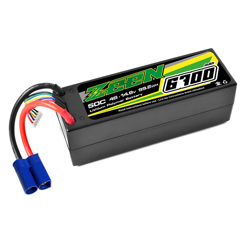 Zeen Accu lipo 4S 14.8v 6900mah 50C EC5