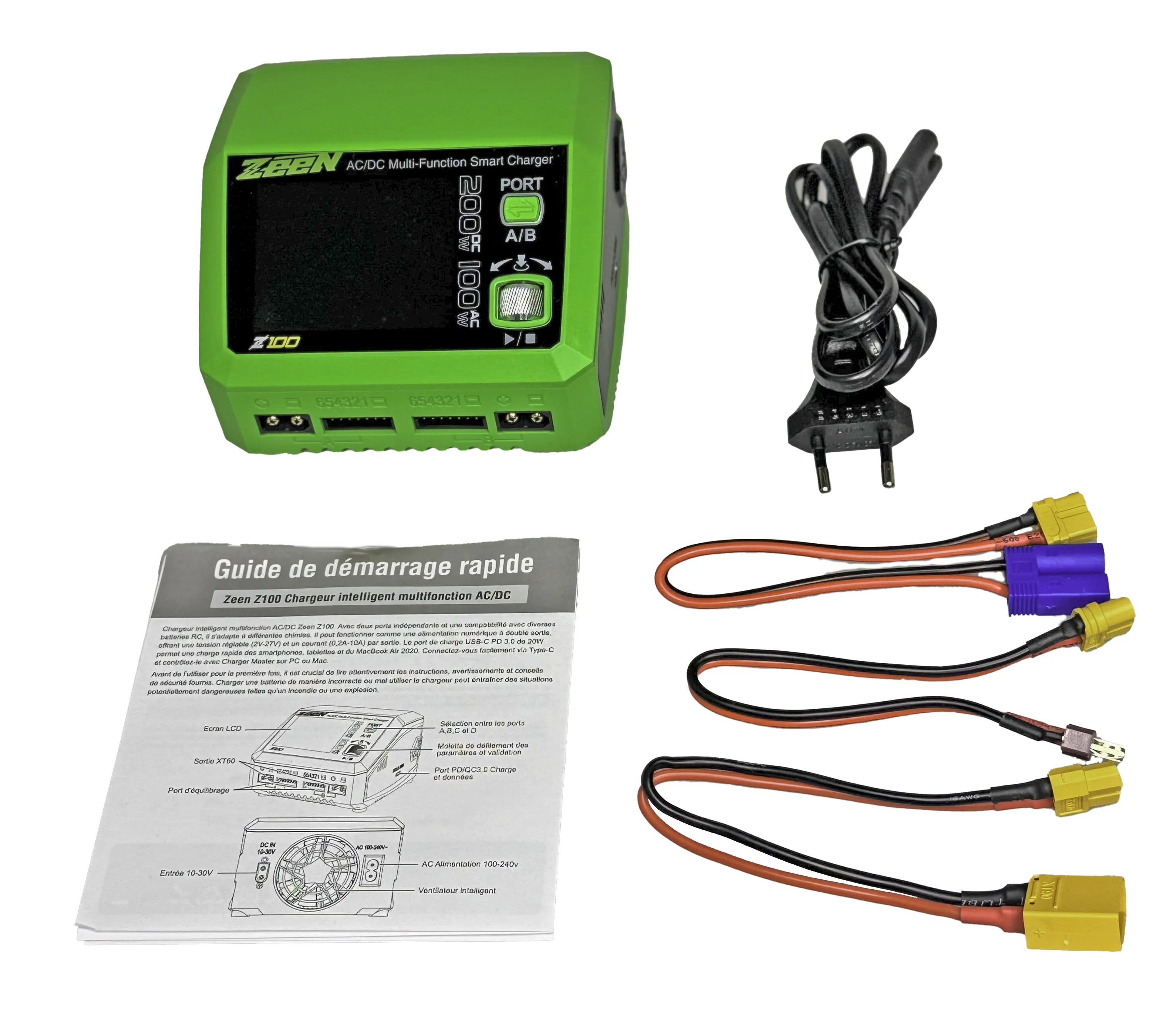 Zeen Chargeur Z100 Duo 1-6S 100W AC/DC - Image 6