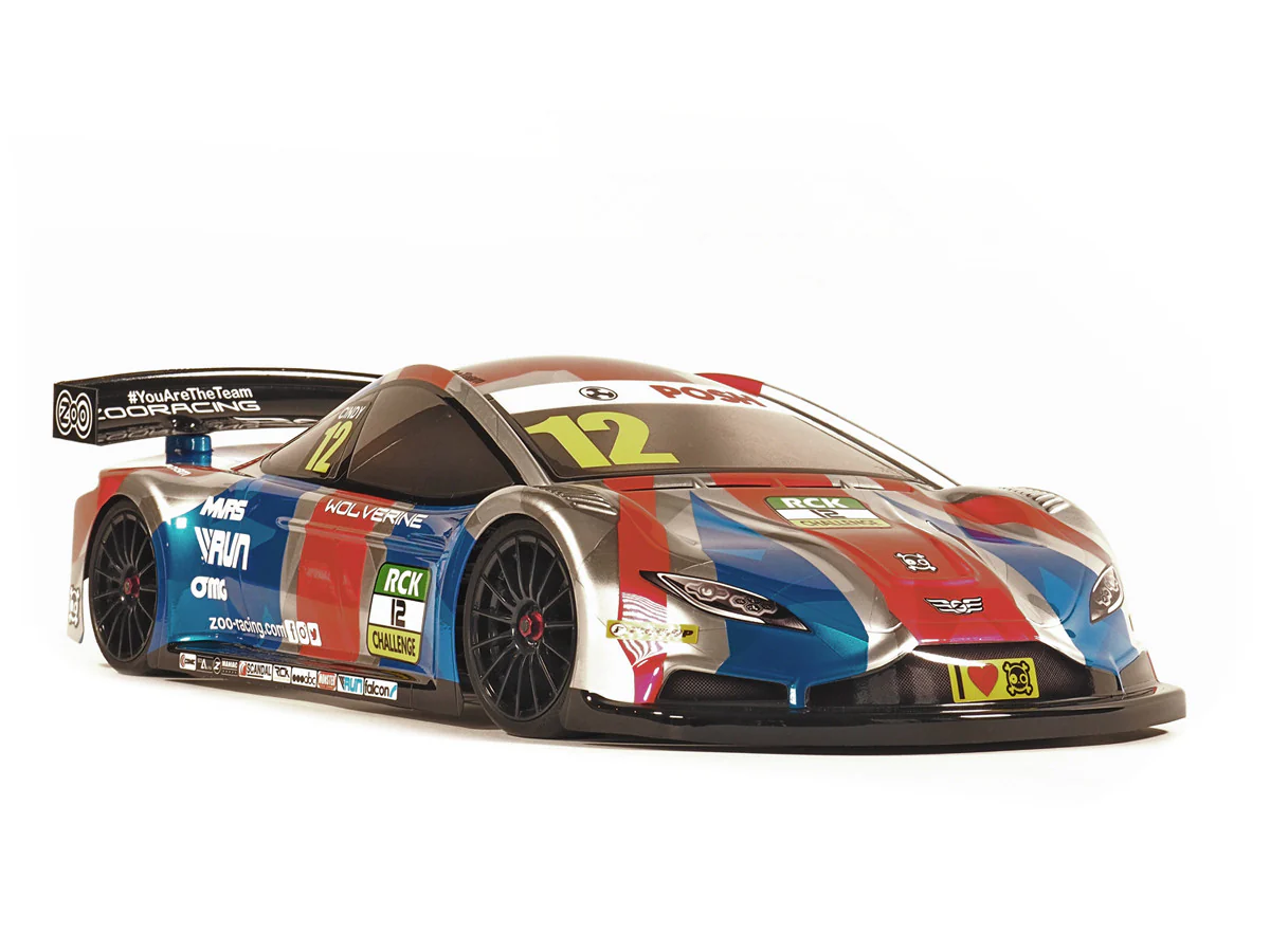 ZooRacing Carrosserie Wolverine MAX Regular 0.7mm 190mm ZR-0015-07